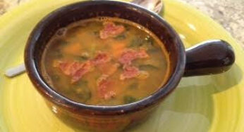 White Bean, Spinach and Garlic Soup from Christine Datian